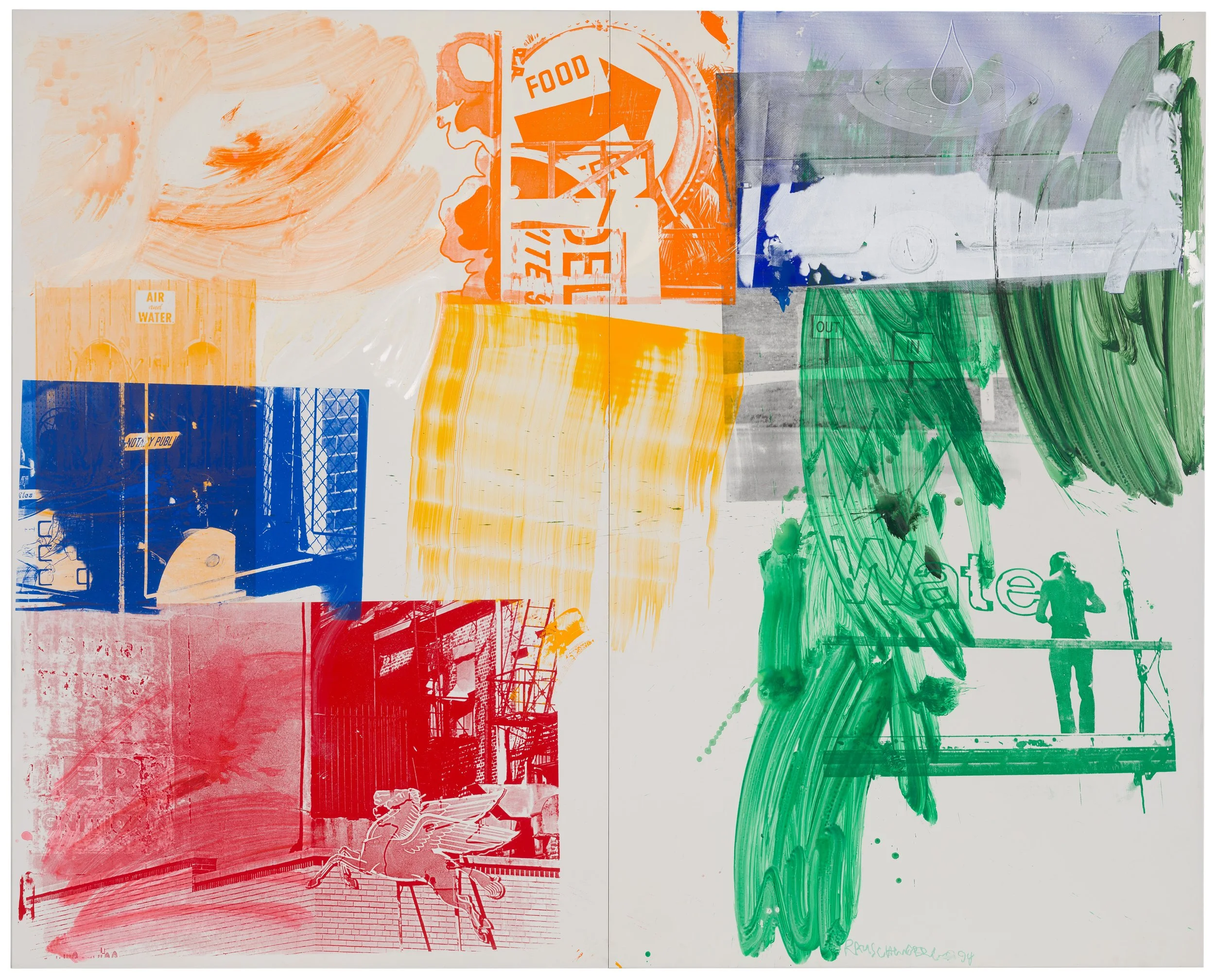 Robert Rauschenberg, New york : Pictures from the Real world